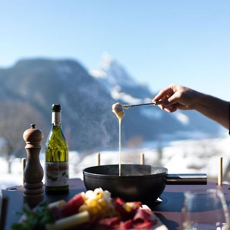Huus Gstaad Otel Saanen Dış mekan fotoğraf